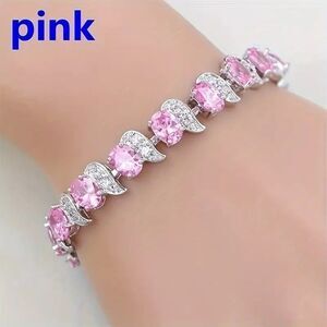 Pink CZ Bracelet